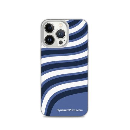 Blue & White Waves iPhone® Case - Trump Tees