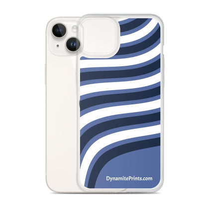 Blue & White Waves iPhone® Case - Trump Tees