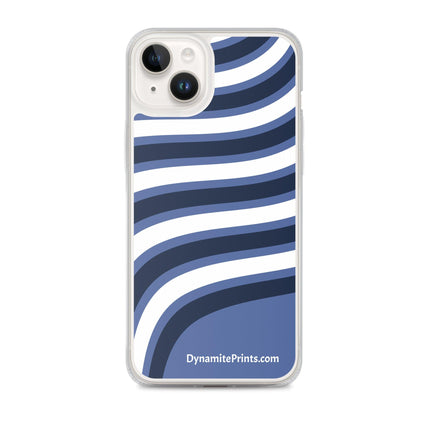 Blue & White Waves iPhone® Case - Trump Tees