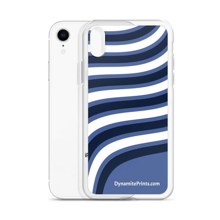 Blue & White Waves iPhone® Case - Trump Tees