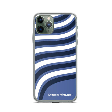 Blue & White Waves iPhone® Case - Trump Tees