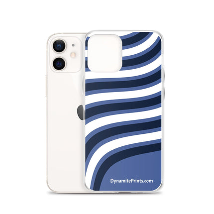 Blue & White Waves iPhone® Case - Trump Tees