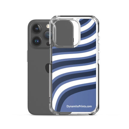 Blue & White Waves iPhone® Case - Trump Tees