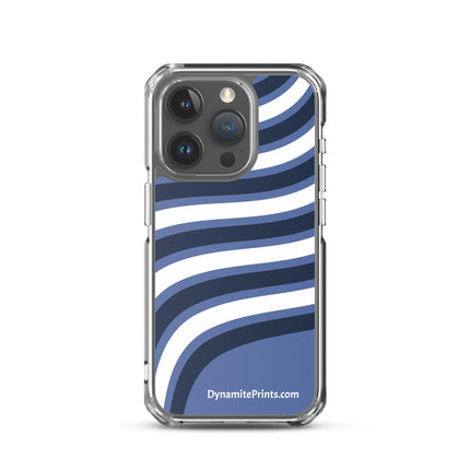 Blue & White Waves iPhone® Case - Trump Tees