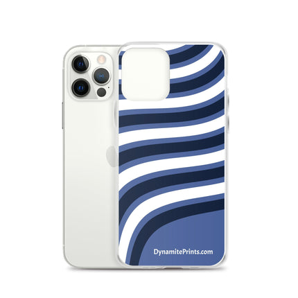 Blue & White Waves iPhone® Case - Trump Tees