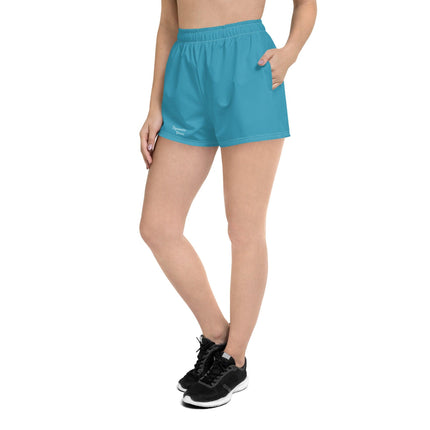 Blue Women’s Athletic Shorts - Trump Tees