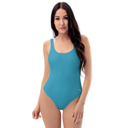 Blue Women's One - Piece Swimsuit - Trump Tees