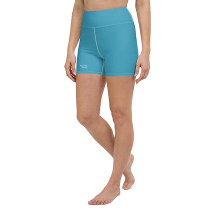 Blue Women's Yoga Shorts - Trump Tees