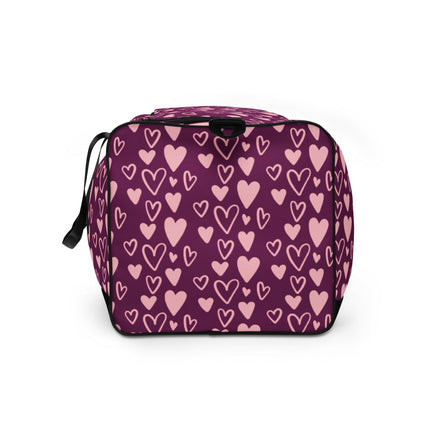 Bunch Of Hearts Duffle bag - Trump Tees