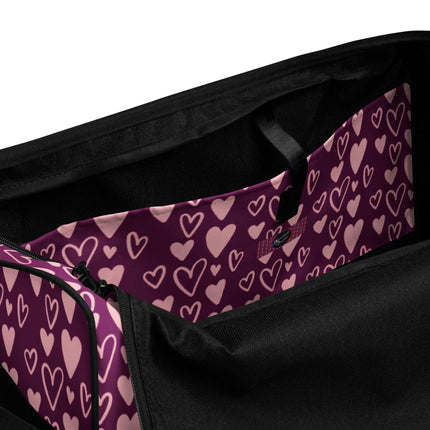 Bunch Of Hearts Duffle bag - Trump Tees