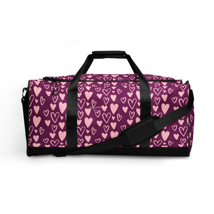 Bunch Of Hearts Duffle bag - Trump Tees