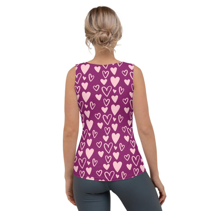 Bunch Of Hearts Women's Tank Top - Trump Tees