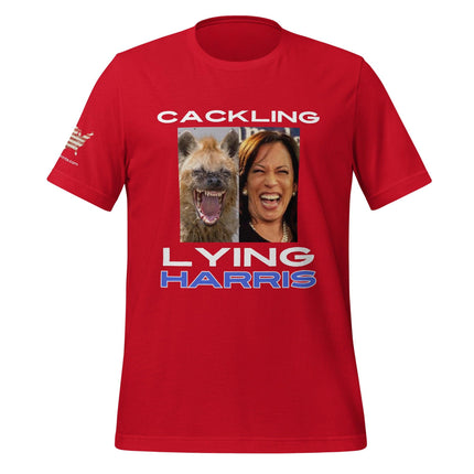 Cackling Lying Harris T-Shirt - Trump Tees