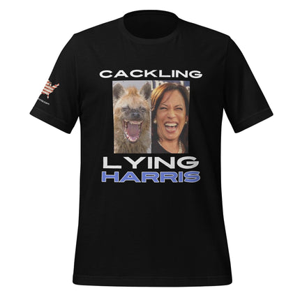 Cackling Lying Harris T-Shirt - Trump Tees