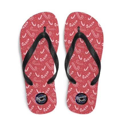 Candy Canes Flip - Flops - Trump Tees