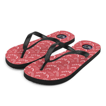 Candy Canes Flip - Flops - Trump Tees