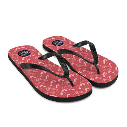 Candy Canes Flip - Flops - Trump Tees