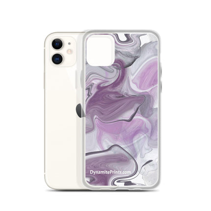 Marbled Purple iPhone® Case