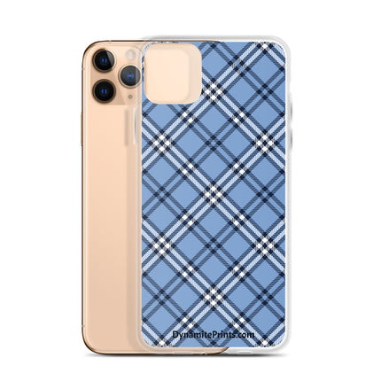 Blue Plaid iPhone® Case