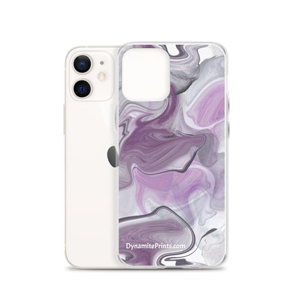 Marbled Purple iPhone® Case