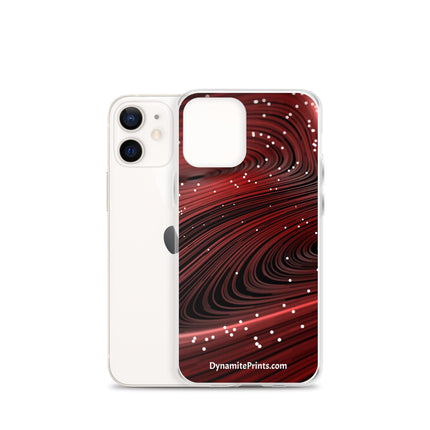 Swirled Red iPhone® Case