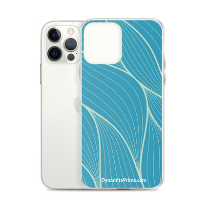 Abstract Blue iPhone® Case