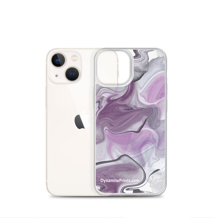 Marbled Purple iPhone® Case