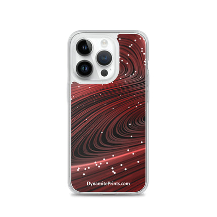 Swirled Red iPhone® Case