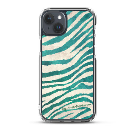 Teal Tigress iPhone® Case