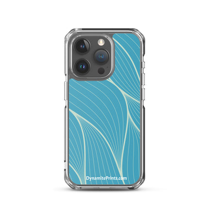 Abstract Blue iPhone® Case