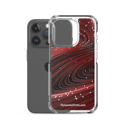 Swirled Red iPhone® Case