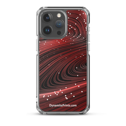 Swirled Red iPhone® Case