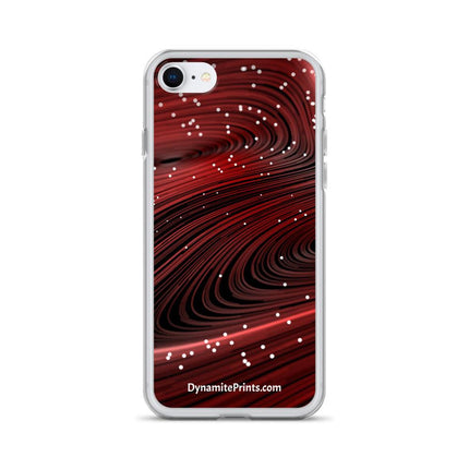 Swirled Red iPhone® Case