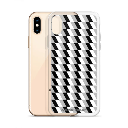 Abstract Gray iPhone® Case