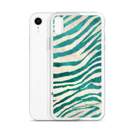 Teal Tigress iPhone® Case