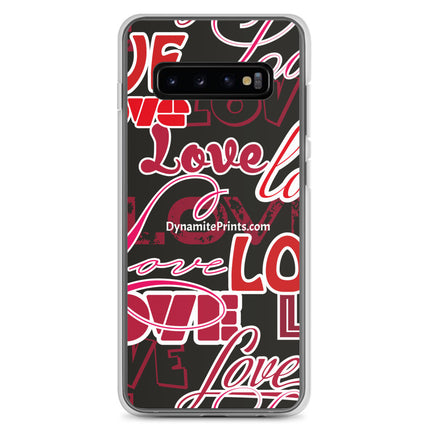 Love Love Love Clear Case for Samsung®