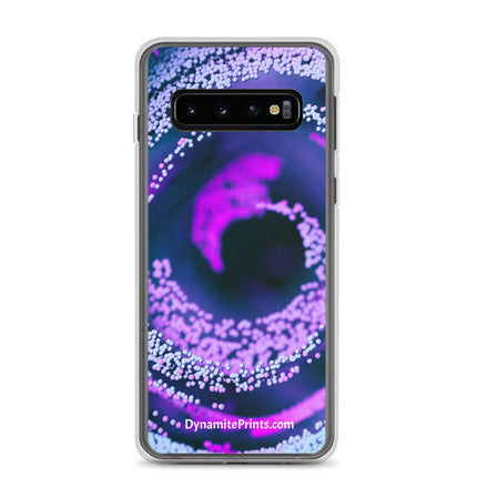 Swirled Pink Clear Case for Samsung®