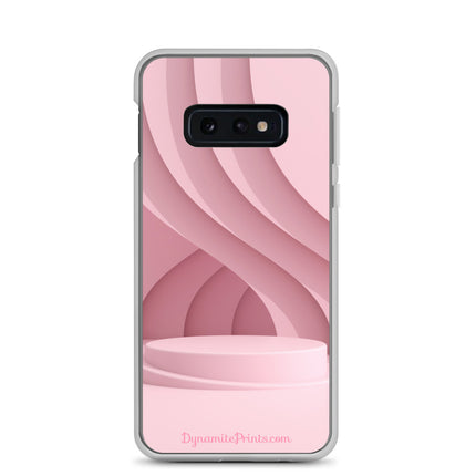 Mauve Ribbon Clear Case for Samsung®