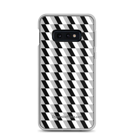 Abstract Gray Clear Case for Samsung®