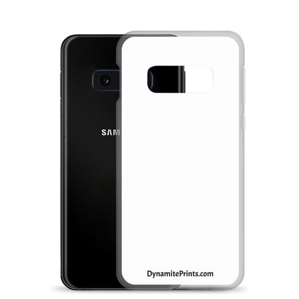 White Clear Case for Samsung®