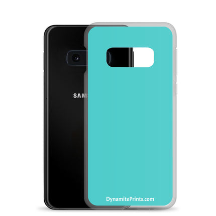 Teal Clear Case for Samsung®