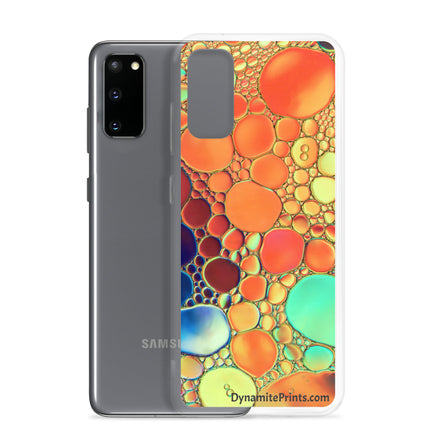 Lava Bubbles Clear Case for Samsung®