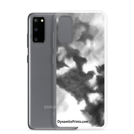 Gray Splash Clear Case for Samsung®