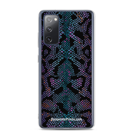 Purple Snake Clear Case for Samsung®
