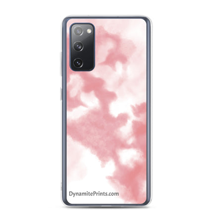 Pink Watercolor Clear Case for Samsung®