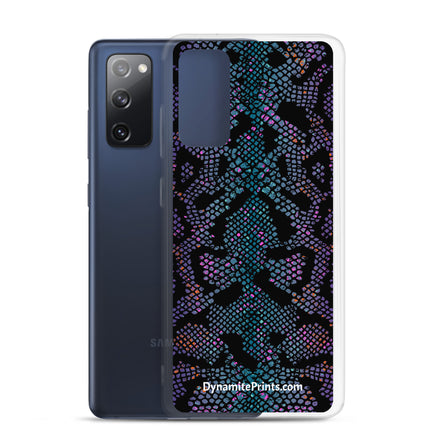Purple Snake Clear Case for Samsung®