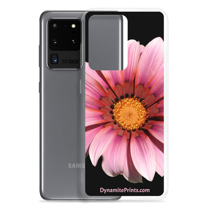 Daisy Pink Clear Case for Samsung®