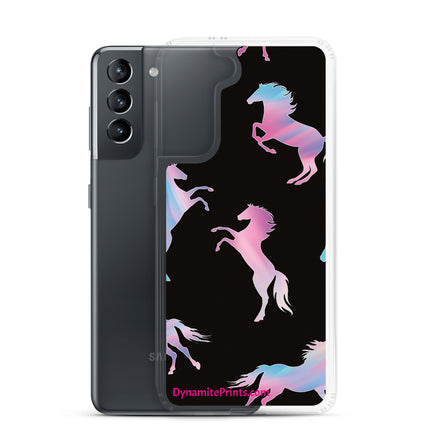 Pink Horse Clear Case for Samsung®