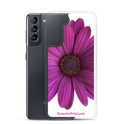 Daisy Purple Clear Case for Samsung®
