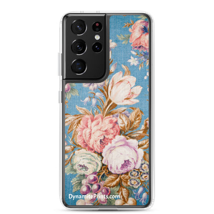 Country Flowers Clear Case for Samsung®